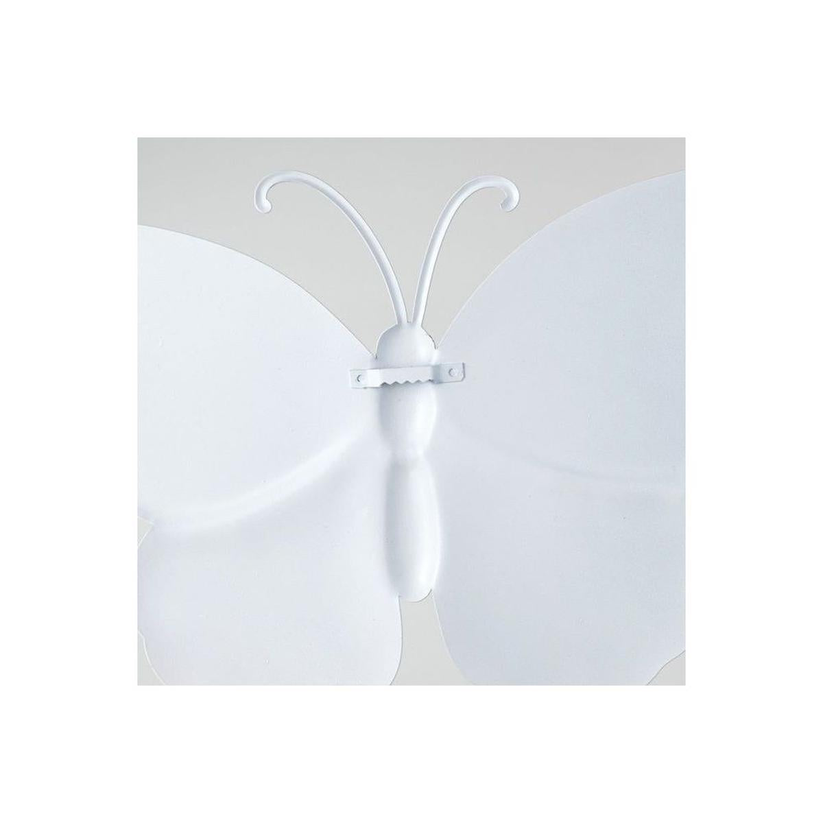 Shop For Yellow Pink Metal Monarch Butterfly Sign at Michelle's aDOORable Creations