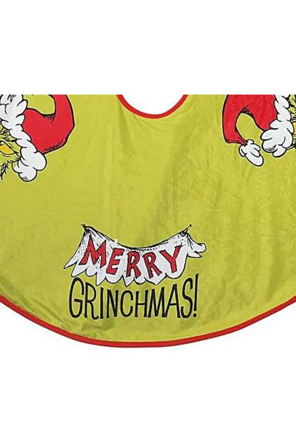 Grinch Christmas Treeskirt - Michelle's aDOORable Creations - Christmas Decor