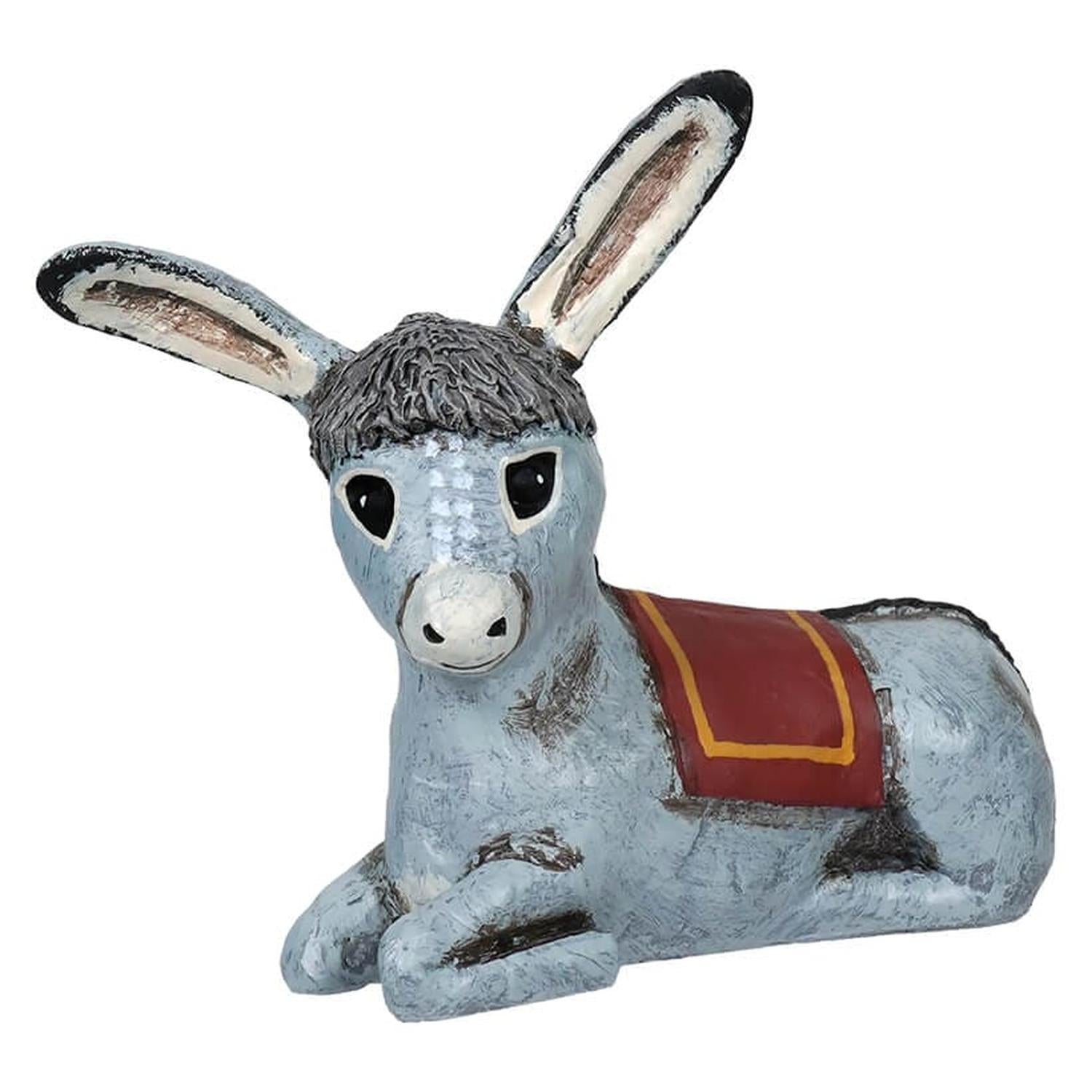 Holy Donkey Nativity Figurine