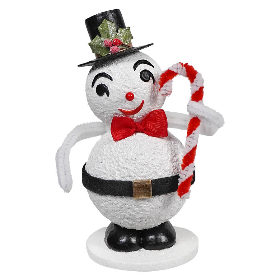Vintage Jolly Snowman Figurine
