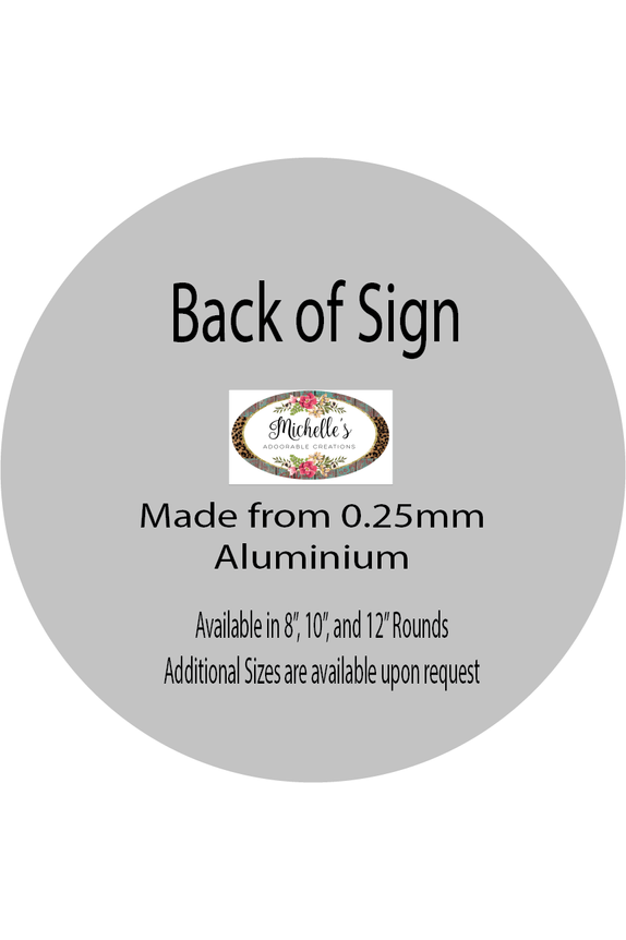 Welcome Black Check Sunflower Round Sign - Michelle's aDOORable Creations - Signature Signs