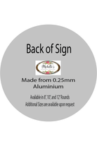 Welcome Double Frog Round Sign - Michelle's aDOORable Creations - Signature Signs