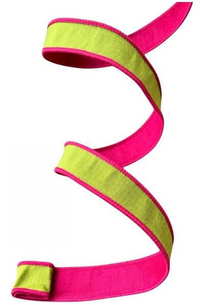 Shop For 1" Accent Cord Ribbon: Lime/Pink (10 Yards) RK364-61