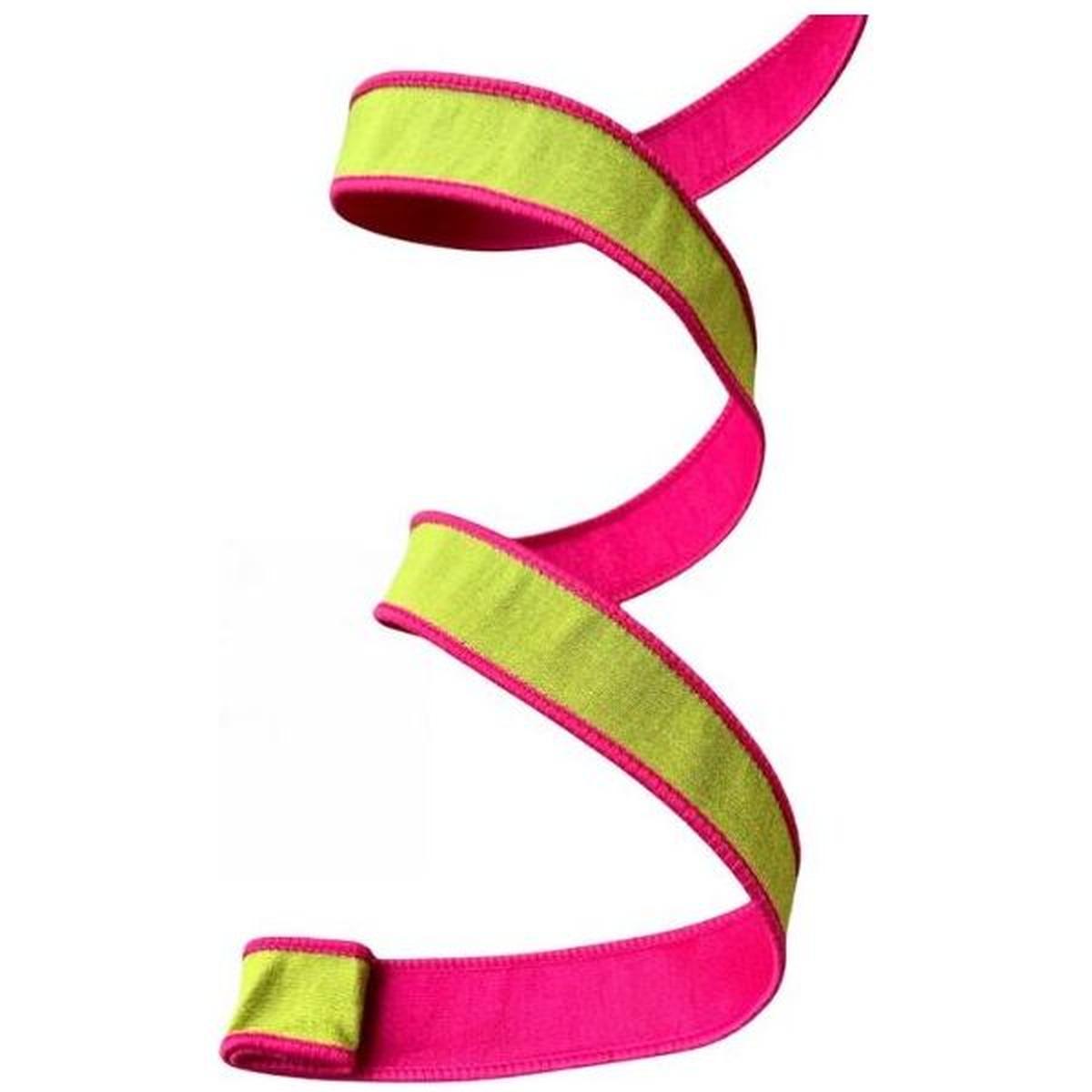 Shop For 1" Accent Cord Ribbon: Lime/Pink (10 Yards) at Michelle's aDOORable Creations