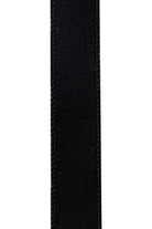 1" Felt Fuzz Petite Ribbon: Black (10 Yards) - Michelle's aDOORable Creations - Wired Edge Ribbon