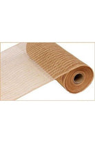 10" Burlap Poly Jute Mesh Natural (10 Yards) - Michelle's aDOORable Creations - Poly Deco Mesh