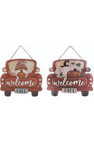 Shop For 10" Fall Truck Hanging Decor TH00302G