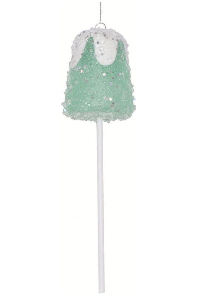 10" Green Gumdrop Lollipop Ornament (Set of 3) - Michelle's aDOORable Creations - Holiday Ornaments