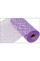 10" Lavender Snowdrift Deco Mesh (10 Yards) - Michelle's aDOORable Creations - Poly Deco Mesh