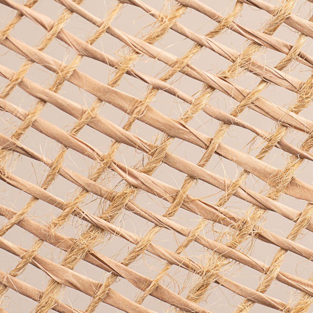 Shop For 10" Poly Burlap & Jute Mesh Ribbon: Natural (10 Yards) at Michelle's aDOORable Creations