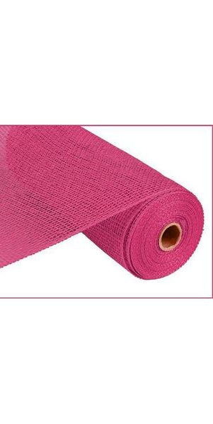 10" Poly Burlap Mesh: Fuchsia Pink - Michelle's aDOORable Creations - Poly Deco Mesh
