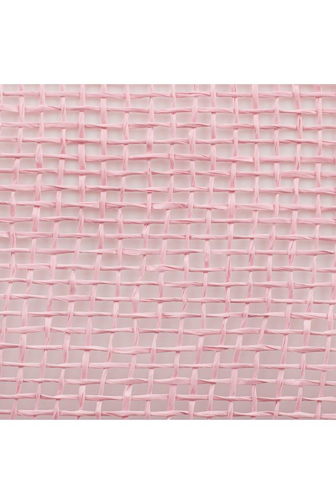 10" Poly Burlap Mesh: Light Pink - Michelle's aDOORable Creations - Poly Deco Mesh