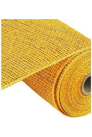 Shop For 10" Poly Burlap Mesh: Yellow RP810029