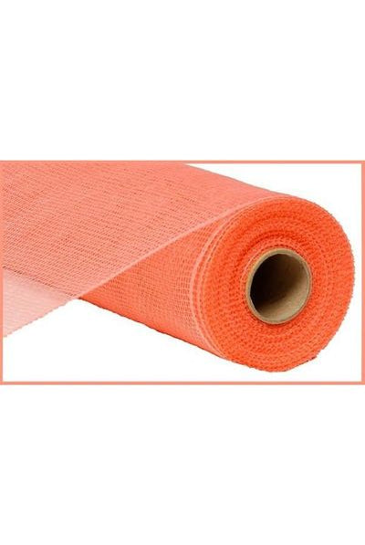 Shop For 10" Poly Deco Mesh: Coral RE130259