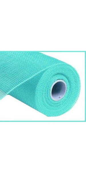 10" Poly Deco Mesh: Turquoise Green - Michelle's aDOORable Creations - Poly Deco Mesh