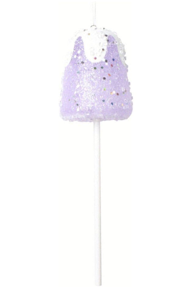 10" Purple Gumdrop Lollipop Ornament (Set of 3) - Michelle's aDOORable Creations - Holiday Ornaments