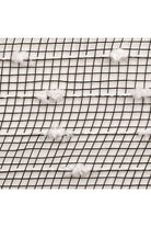 10" Snowball Deco Mesh: Black & White (10 Yards) - Michelle's aDOORable Creations - Poly Deco Mesh