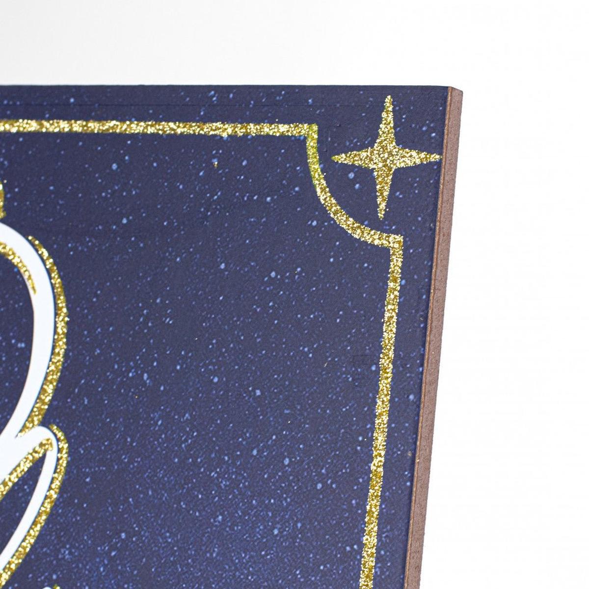 Shop For 10" Wood Sign: Glitter O Holy Night at Michelle's aDOORable Creations