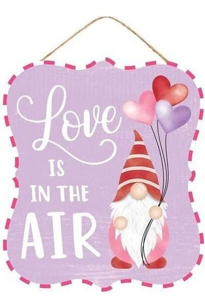 Shop For 10" Wooden Sign: Love Is In The Air at Michelle's aDOORable Creations