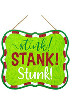 10" Wooden Sign: Stink Stank Stunk - Michelle's aDOORable Creations - Wooden/Metal Signs