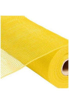 10" Yellow Poly Deco Mesh (10 Yards) - Michelle's aDOORable Creations - Poly Deco Mesh