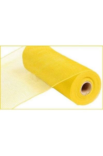 Shop For 10" Yellow Poly Deco Mesh Ribbon (10 Yards) at Michelle's aDOORable Creations