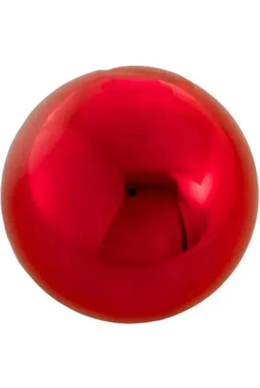 100MM Shatterproof Shiny Red Ball Ornament - Michelle's aDOORable Creations - Holiday Ornaments