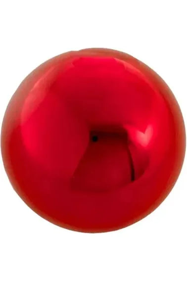 100MM Shatterproof Shiny Red Ball Ornament - Michelle's aDOORable Creations - Holiday Ornaments