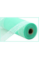 10.25" Drift Border Mesh: Mint Green (10 Yards) - Michelle's aDOORable Creations - Poly Deco Mesh