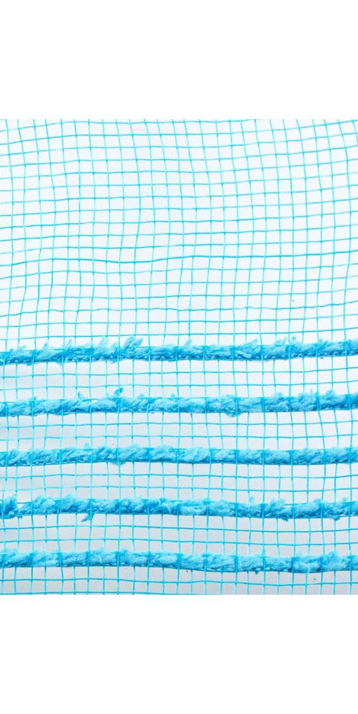 10.25" Drift Border Mesh: Turquoise (10 Yards) - Michelle's aDOORable Creations - Poly Deco Mesh