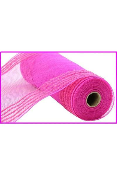 10.25" Drift Wide Border Mesh: Hot Pink (10 Yards) - Michelle's aDOORable Creations - Poly Deco Mesh