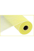 10.5" Poly Mesh Roll: Iridescent Pastel Yellow Foil - Michelle's aDOORable Creations - Poly Deco Mesh