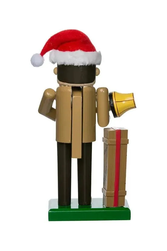 11" A Christmas Story™ Mr. Parker With Leg Lamp Nutcracker - Michelle's aDOORable Creations - Nutcrackers