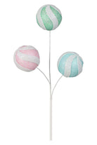 Shop For 11" Glitter Ball Spray: Mint/Pink/Blue MN0217