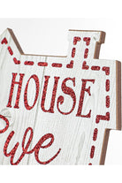 11" Wooden Sign: Home/We Believe - Michelle's aDOORable Creations - Wooden/Metal Signs