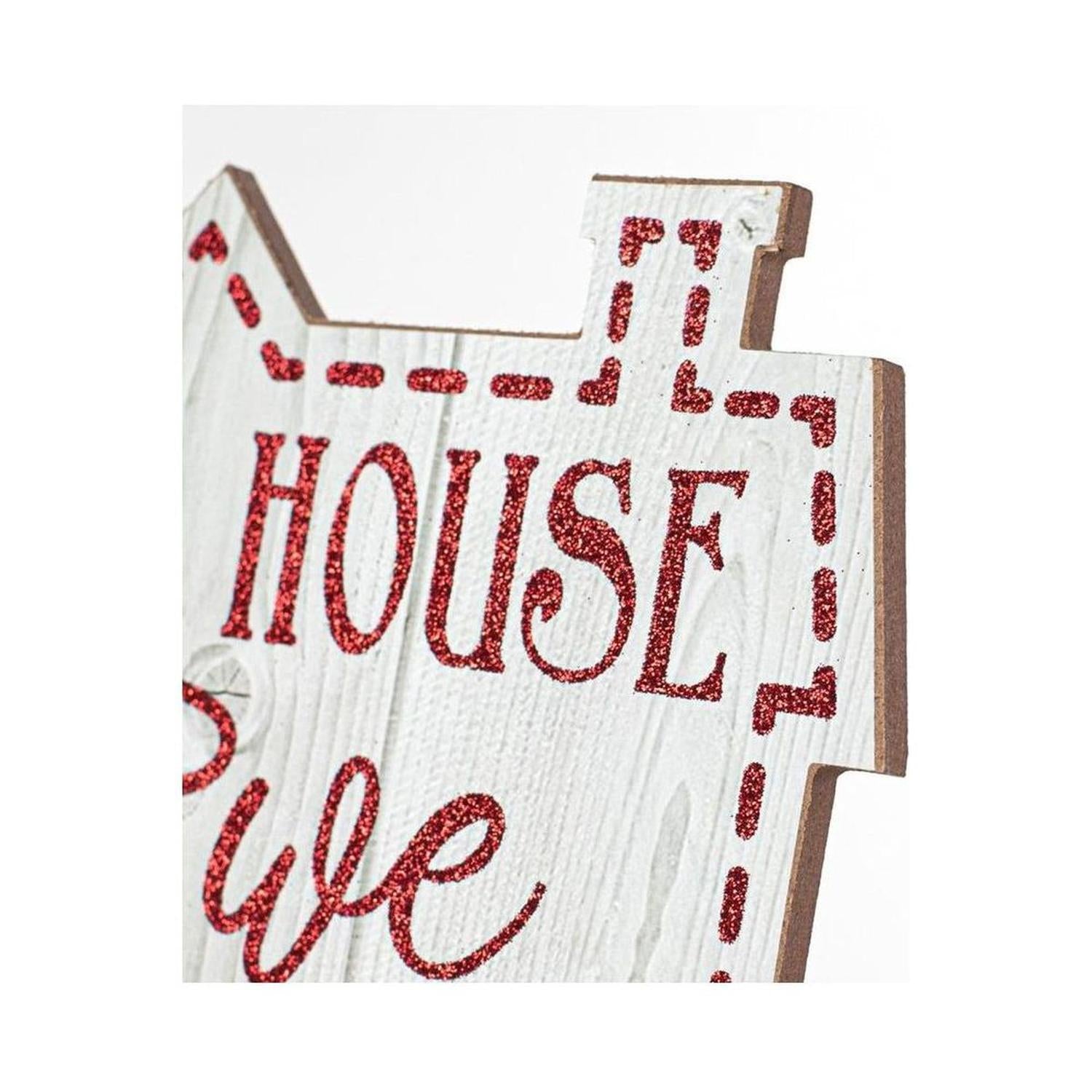 Shop For 11" Wooden Sign: Home/We Believe at Michelle's aDOORable Creations