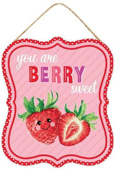 11" Wooden Sign: You Are Berry Sweet - Michelle's aDOORable Creations - Wooden/Metal Signs