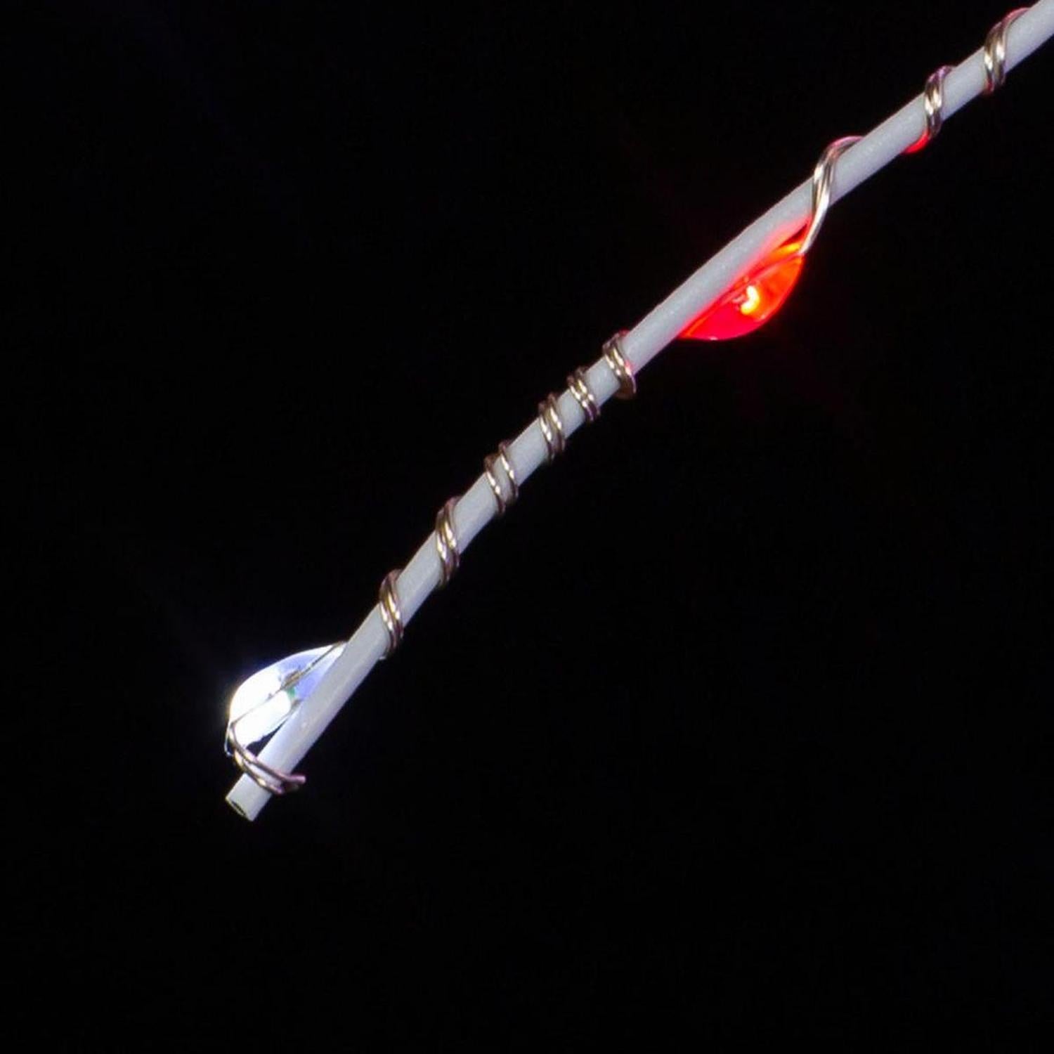 Shop For 11.8" 120 Light Red and Pure White Starburst at Michelle's aDOORable Creations