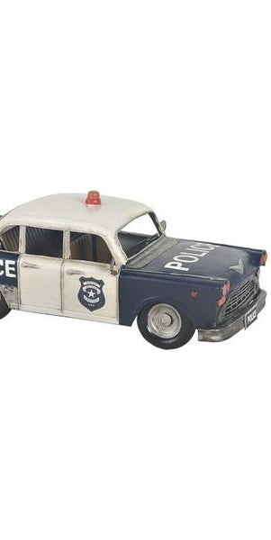 12" Antique Police Car with Decal - Michelle's aDOORable Creations - Wreath Enhancement