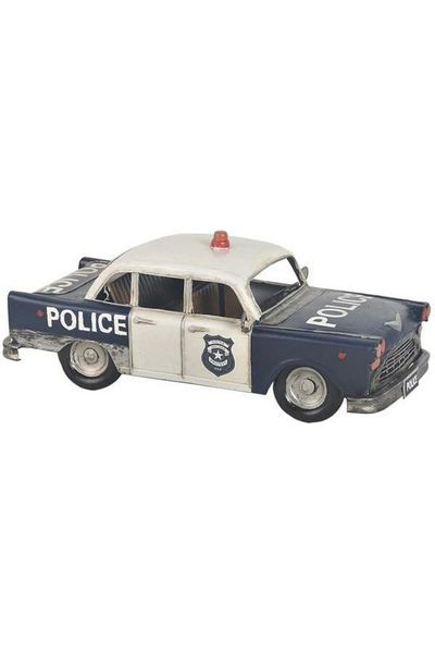 12" Antique Police Car with Decal - Michelle's aDOORable Creations - Wreath Enhancement