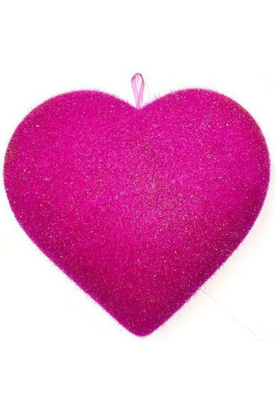 Shop For 12" Flocked Heart WH0110HP