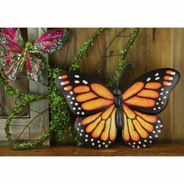 Shop For 12" Metal Embossed Butterfly: Monarch at Michelle's aDOORable Creations