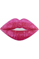 12" Metal Embossed Hanger: Hot Pink Lips - Michelle's aDOORable Creations - Wooden/Metal Signs