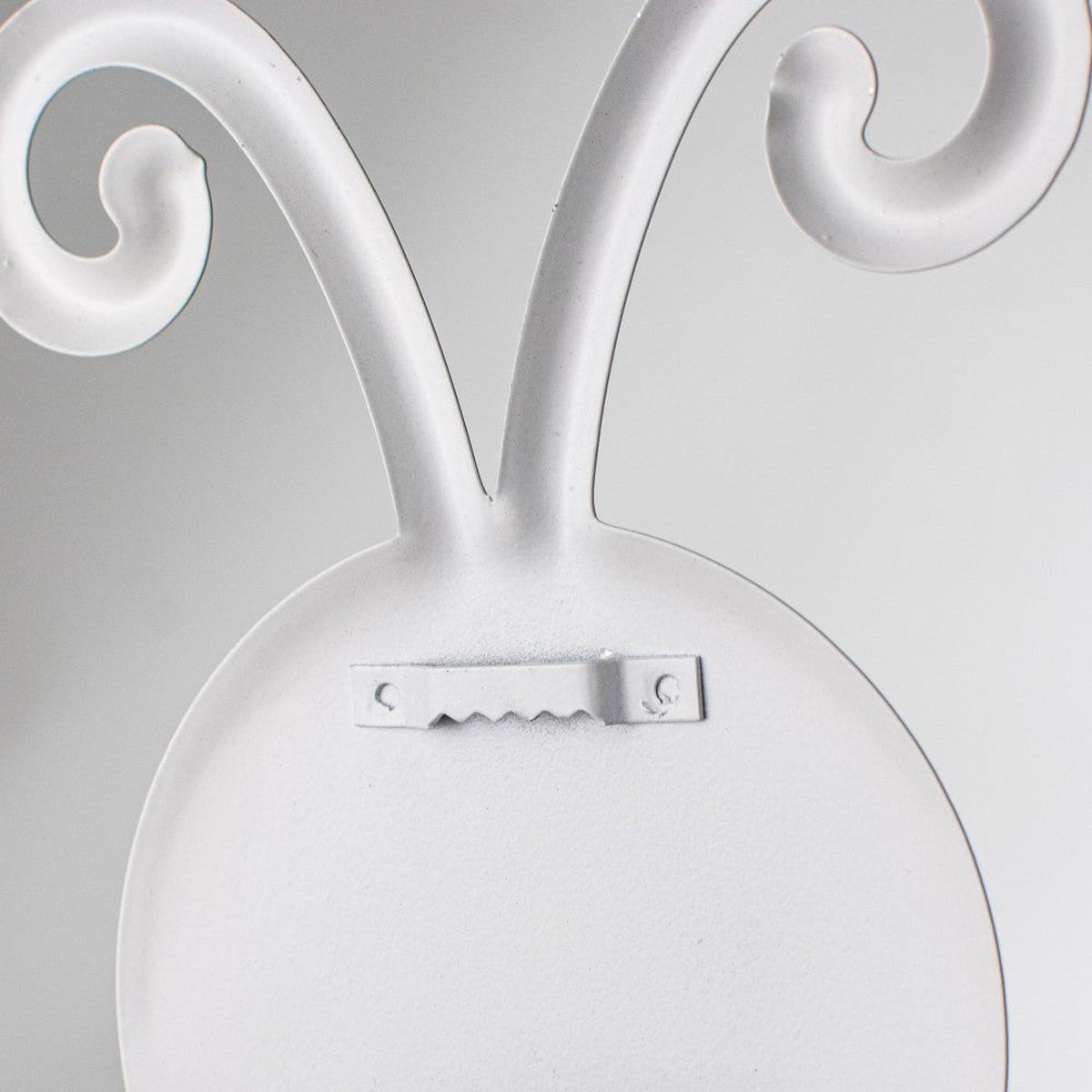 Shop For 12" Metal Embossed Ladybug Hanger: Solid at Michelle's aDOORable Creations