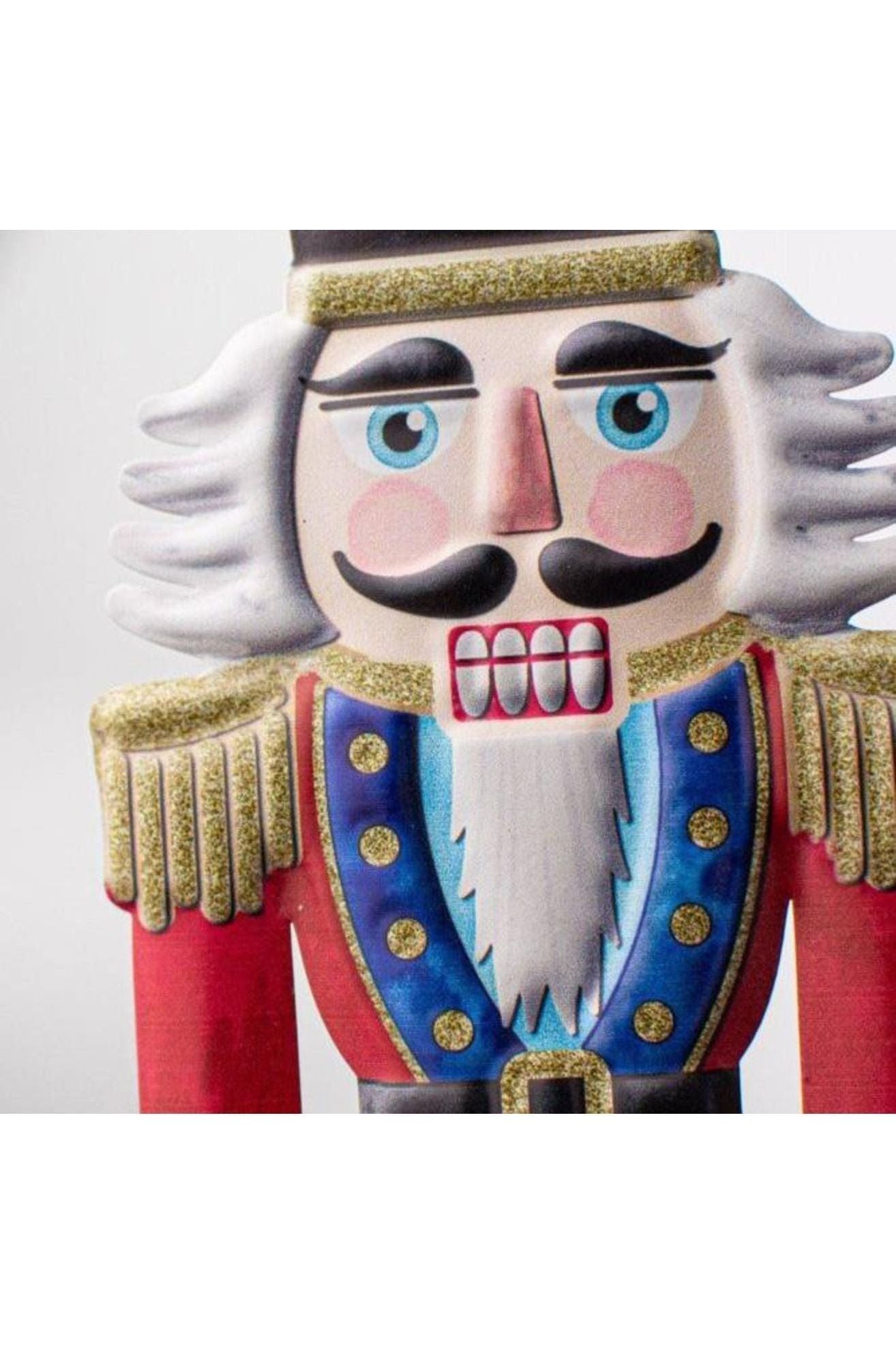 Shop For 12" Metal Embossed Nutcracker at Michelle's aDOORable Creations