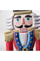 12" Metal Embossed Nutcracker - Michelle's aDOORable Creations - Wooden/Metal Signs