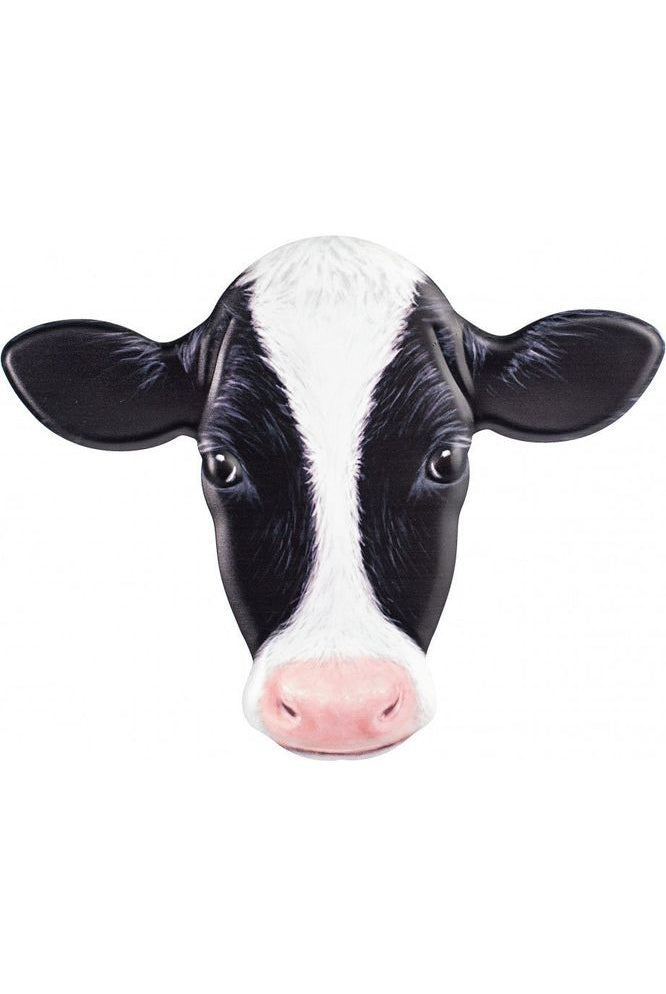 Shop For 12" Metal Embossed Sign: Black Cow MD123002