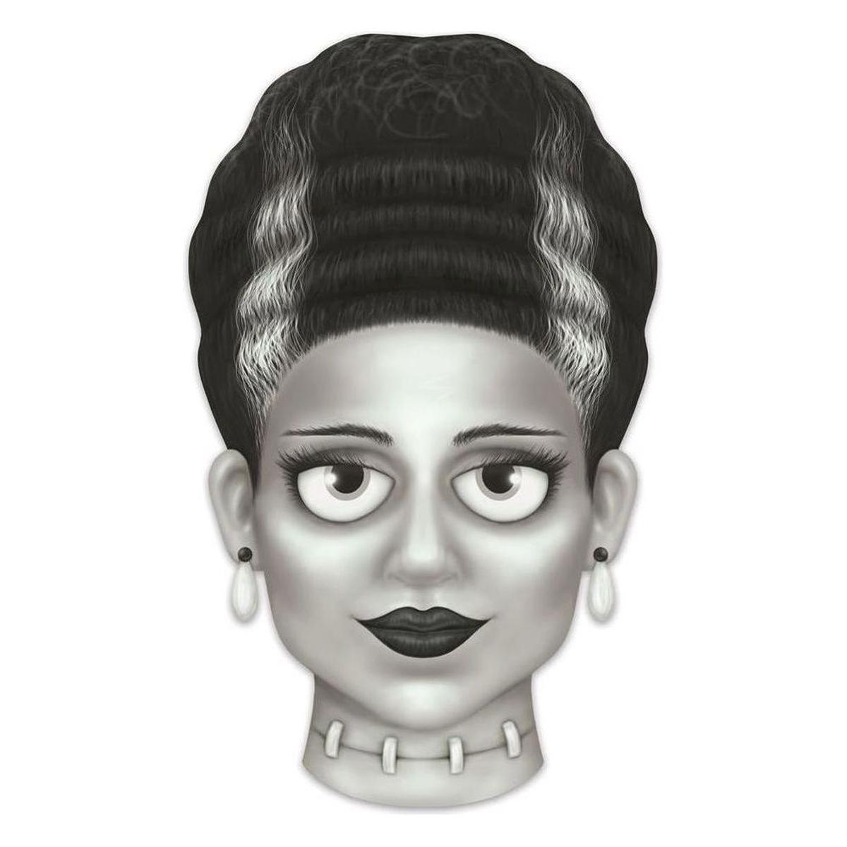 Shop For 12" Metal Embossed Sign: Mrs. Frankenstein (Grey) at Michelle's aDOORable Creations
