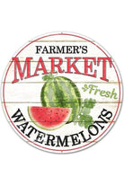 Shop For 12" Metal Farmer's Market Sign: Watermelons MD0343