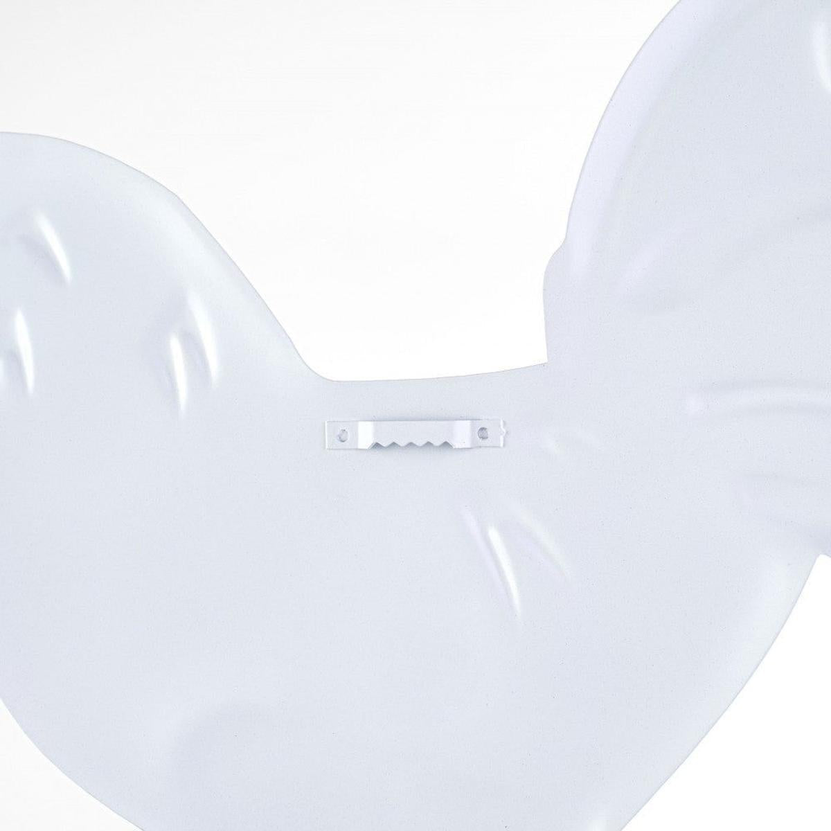 Shop For 12" Metal Rooster Hanger: Black/White Polka Dots at Michelle's aDOORable Creations